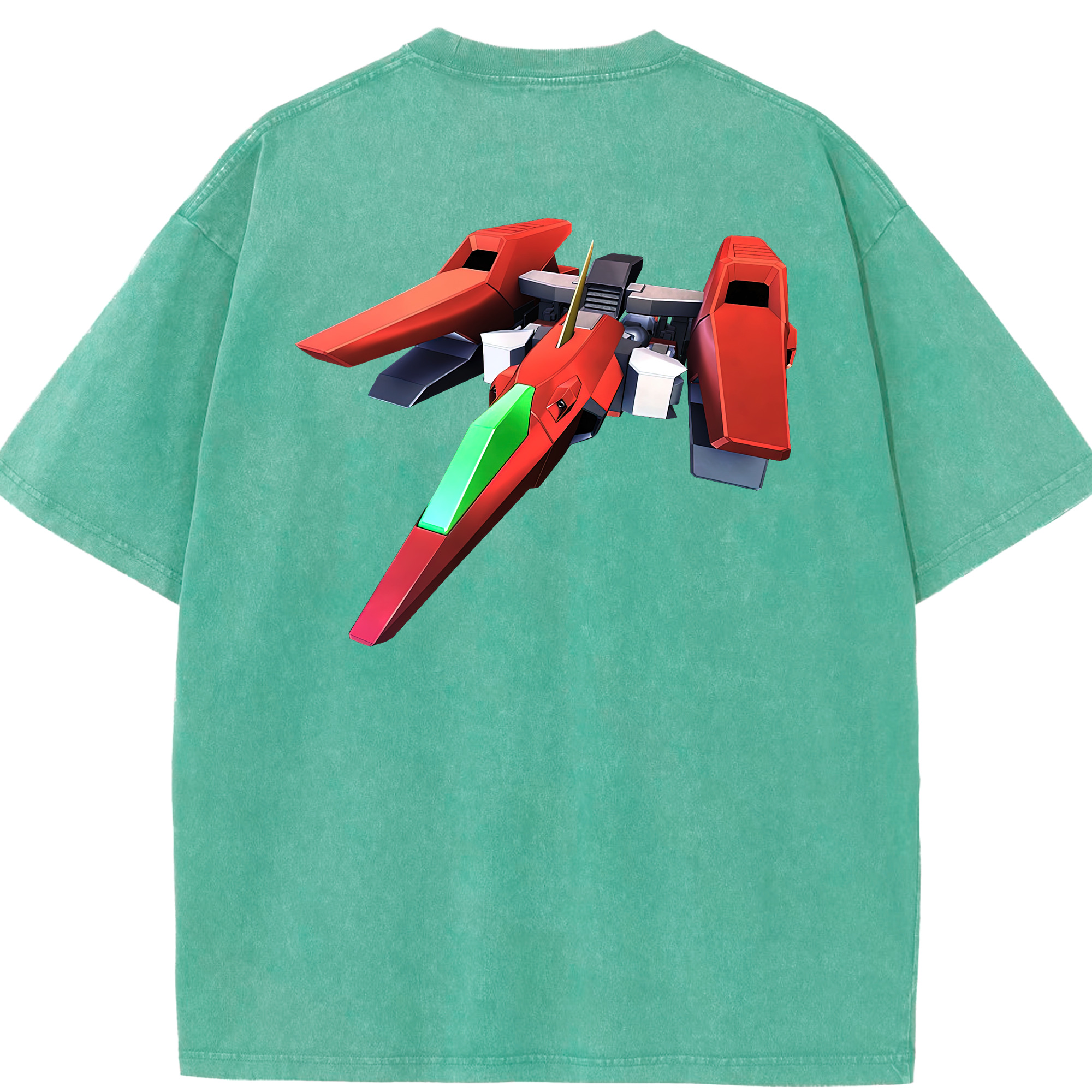 （画像用） 機動戦士ガンダム Mobile Suit Gundam 綿100% ヴィンテージ風 半袖Tシャツ（背面プリント）